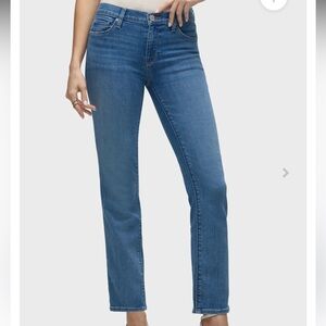 Hudson Nico Mid-Rise Straight Ankle Jeans